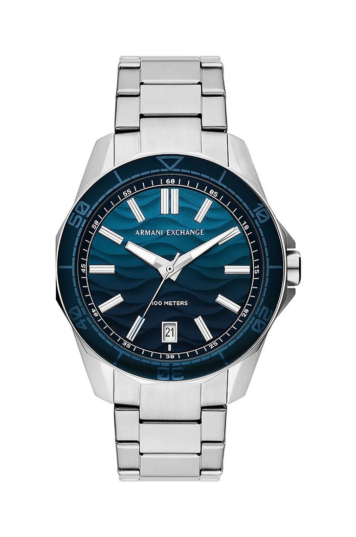 Hodinky Armani Exchange stříbrná AX1950