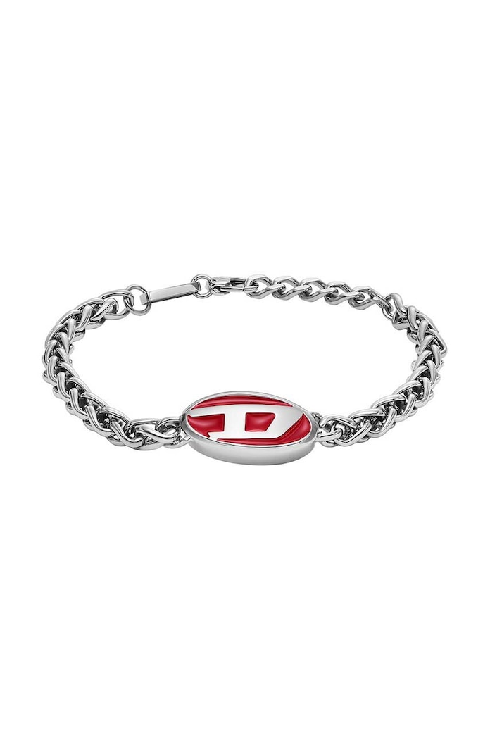 Diesel bransoletka srebrny DX1445040