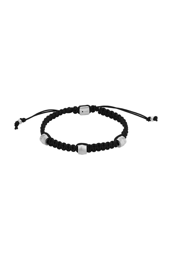 Fossil bransoletka czarny JF04567040