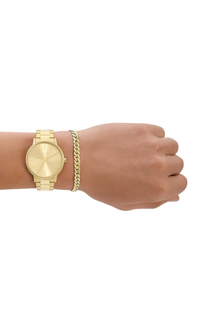 Hodinky Armani Exchange AX7144SET zlatá