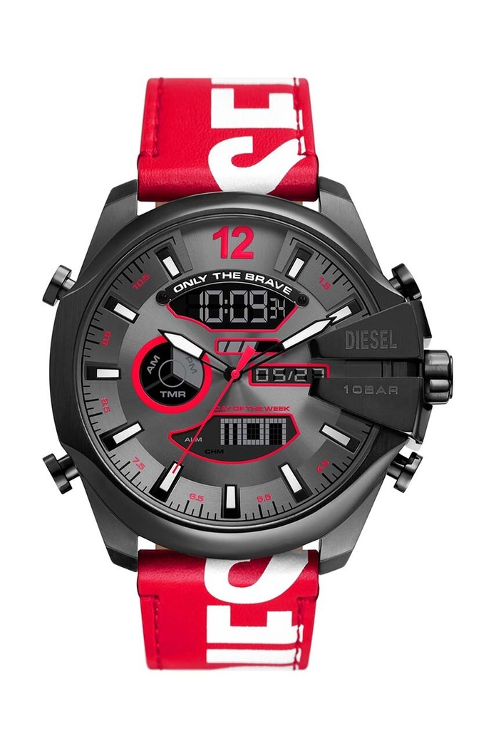 Diesel zegarek czerwony DZ4647