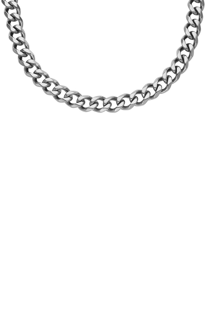 Fossil colier JF04614040 argintiu AA00