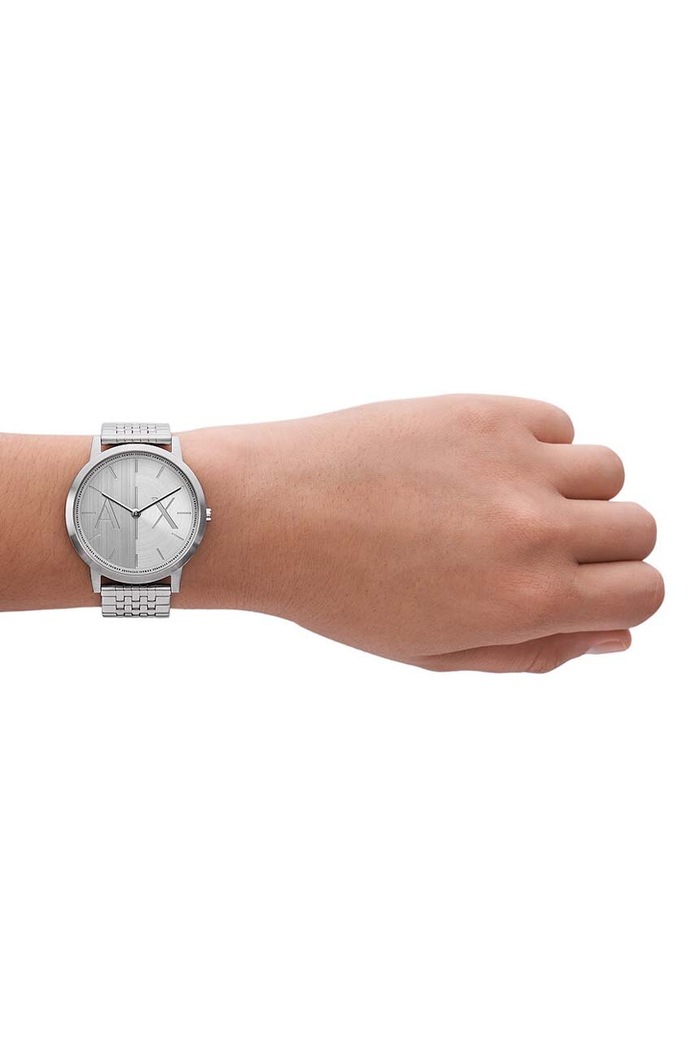 Hodinky Armani Exchange AX2870 stříbrná