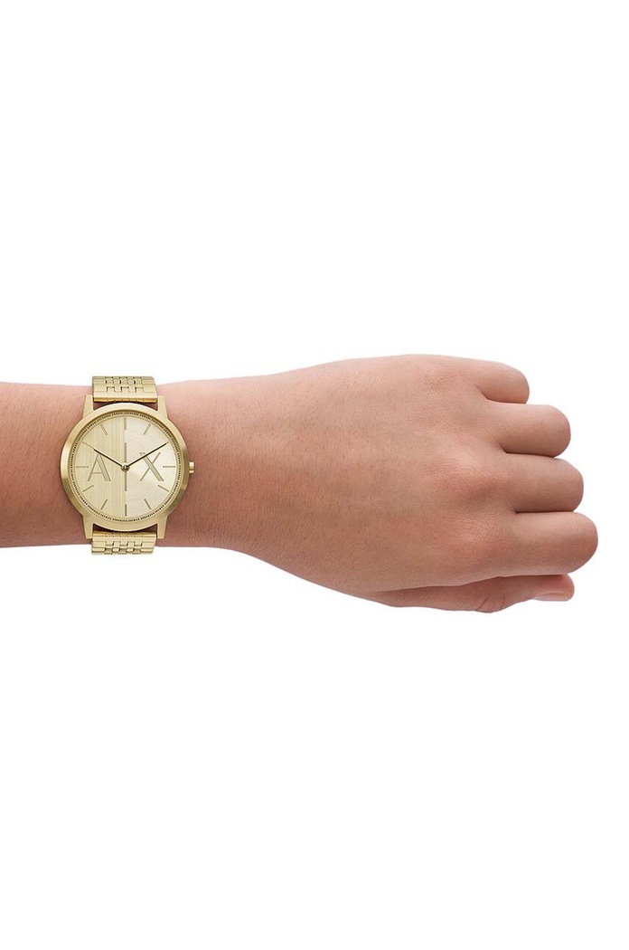 Armani Exchange zegarek AX2871 złoty