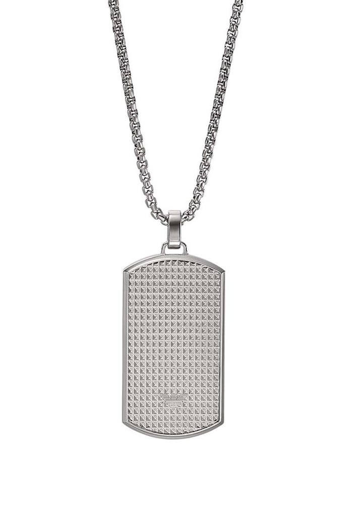 Emporio Armani colier EGS2986040 argintiu AA00