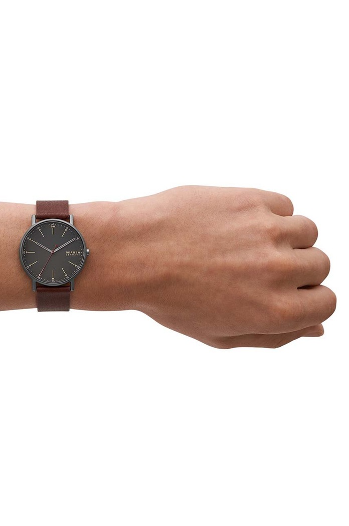 Hodinky Skagen SKW6860 hnedá