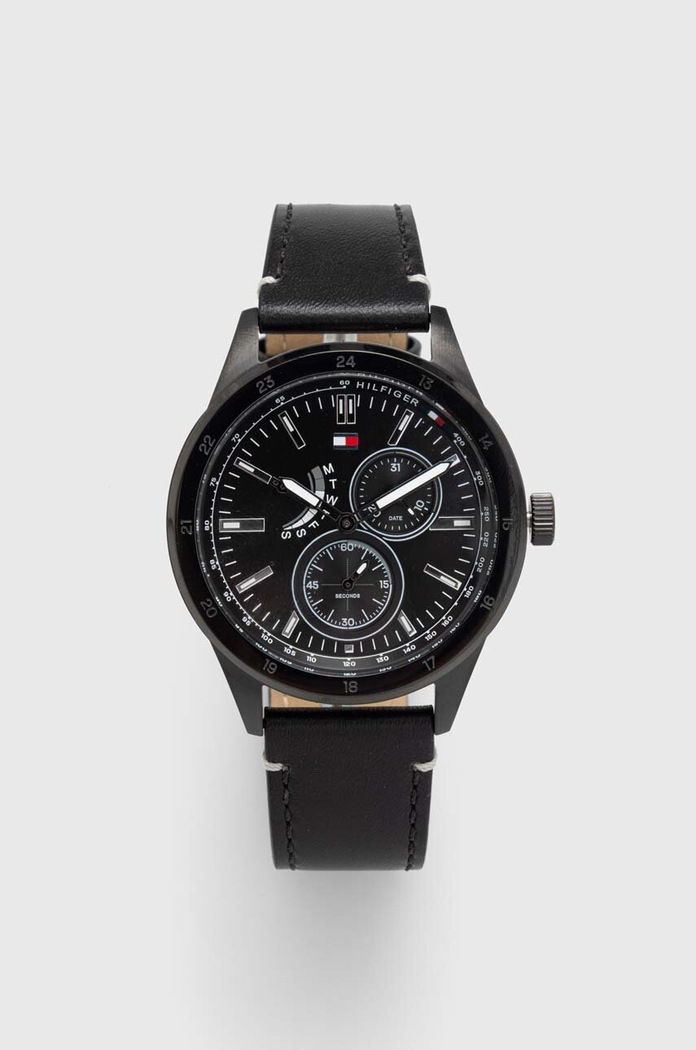 Tommy Hilfiger zegarek czarny 1791638