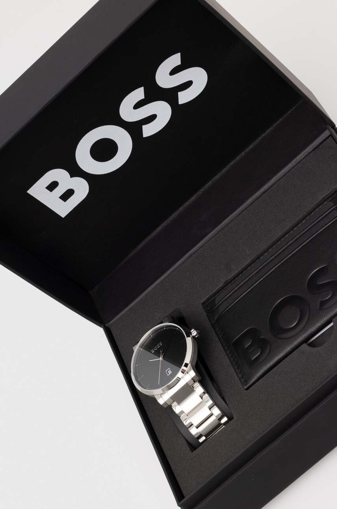 BOSS orologio e custodia per le carte di credito 1570146