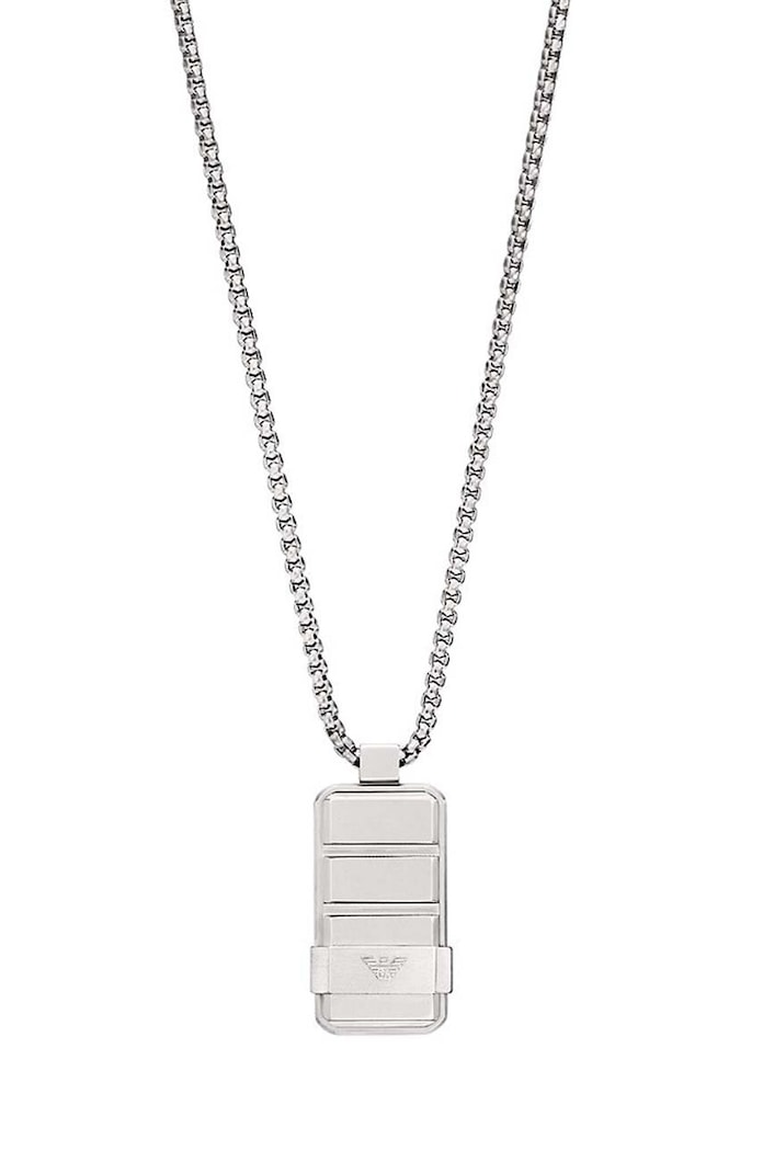 Emporio Armani naszyjnik Gift Box srebrny EGS3078040