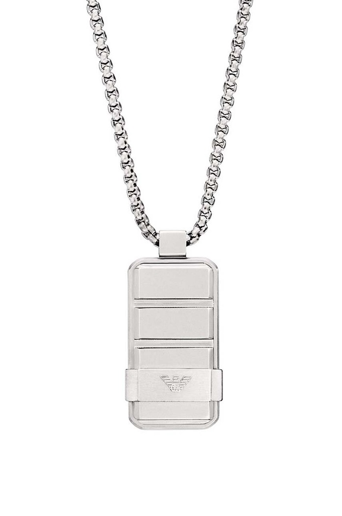 Emporio Armani naszyjnik EGS3078040 srebrny AA00