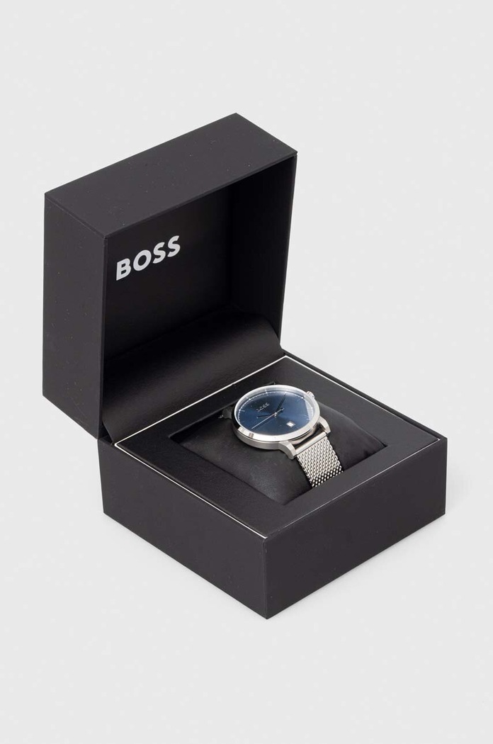 Doplňky Hodinky BOSS 1513809 1513809 stříbrná