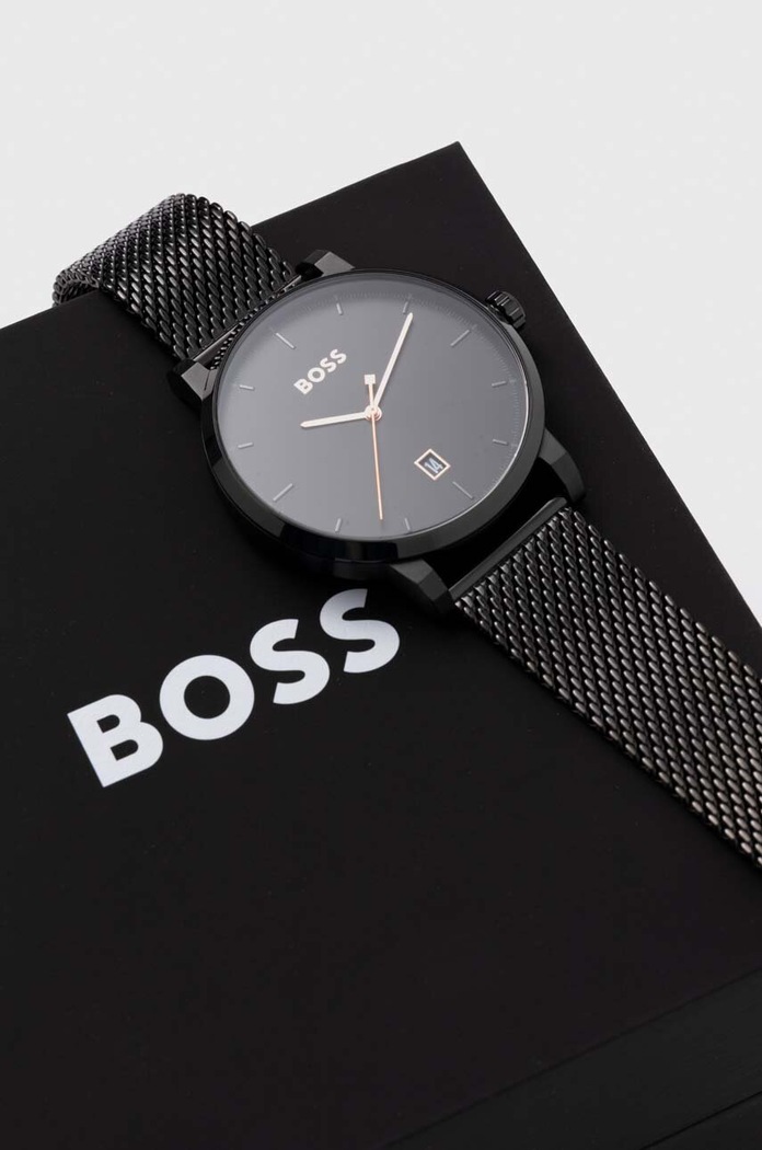Dodatki BOSS Ura BOSS 1513810 črna