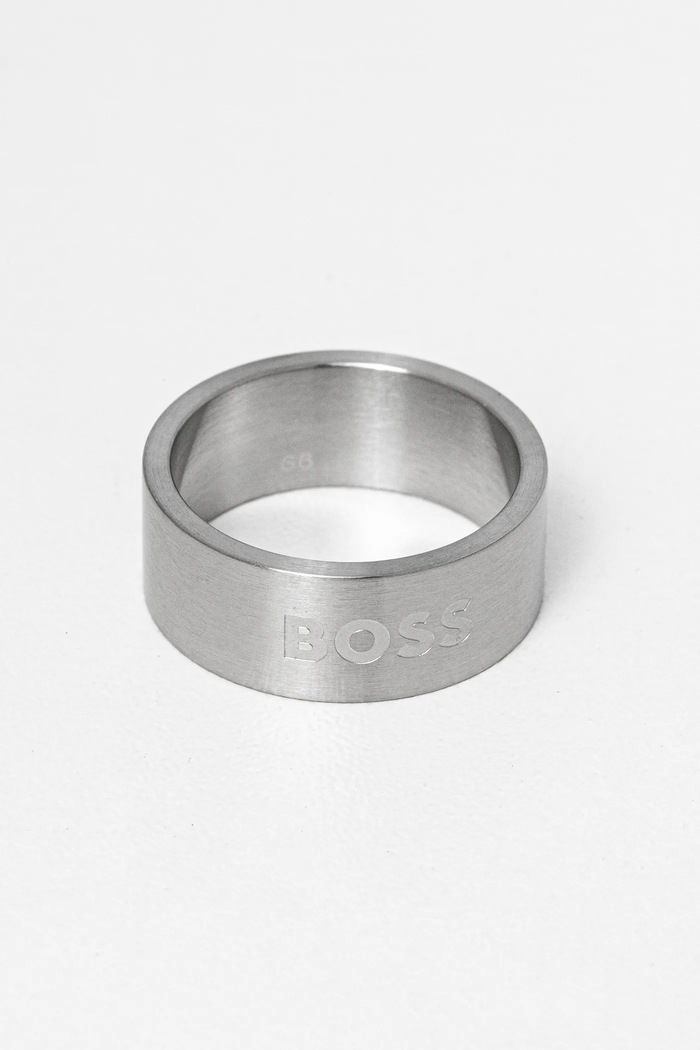 HUGO BOSS inel Gift Box argintiu 1580457L
