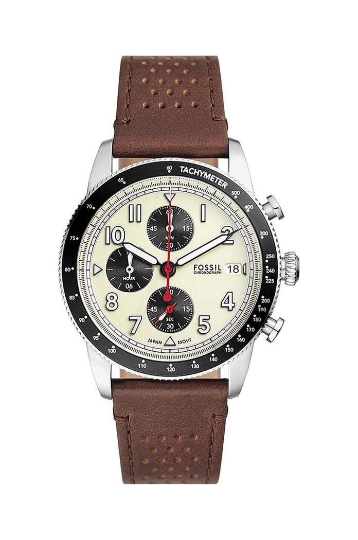 Fossil zegarek brązowy FS6042