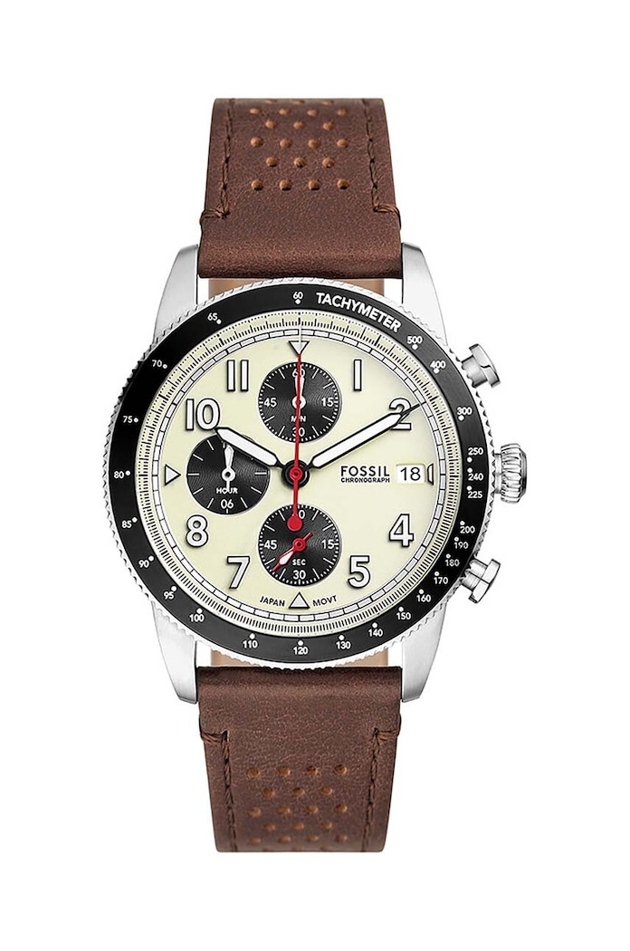 Fossil zegarek brązowy FS6042