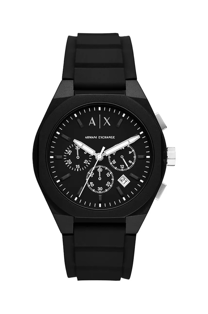 Hodinky Armani Exchange čierna AX4161