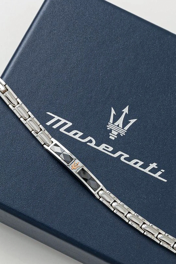 Zapestnica Maserati JM224ATZ40 srebrna AA00
