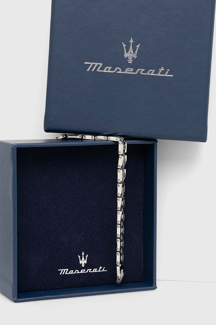 Doplňky Náramek Maserati JM422ATZ16 stříbrná