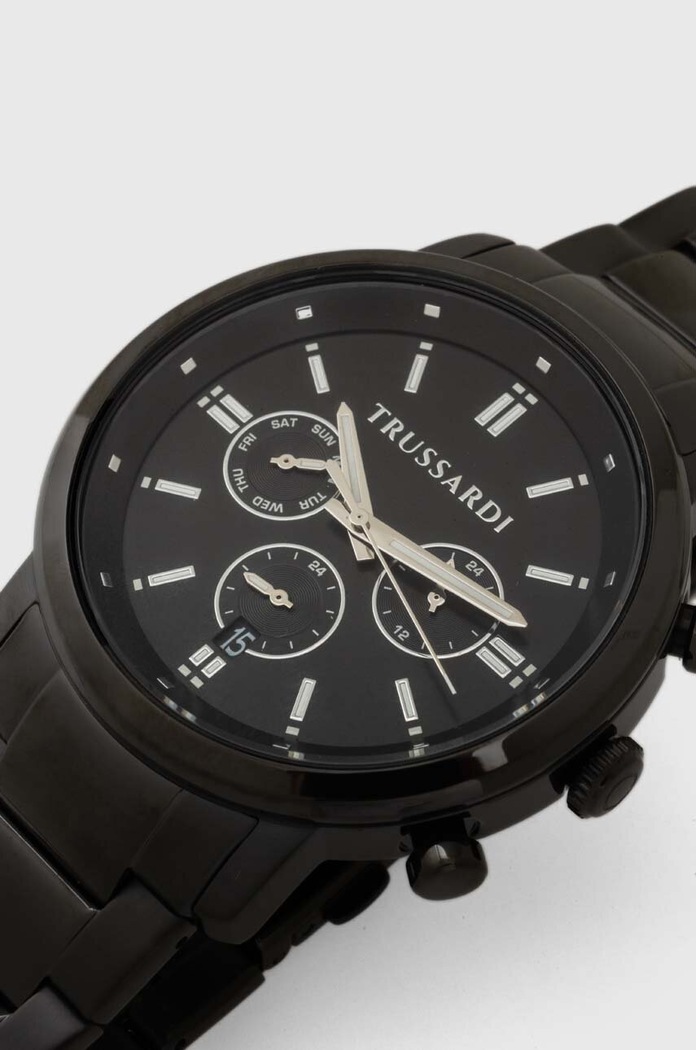 Doplňky Trussardi Hodinky Trussardi R2453147011 černá