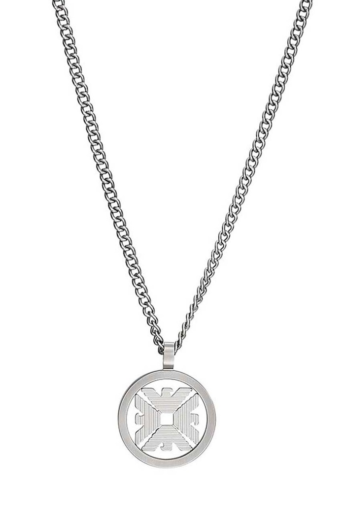 Emporio Armani naszyjnik EGS3040040 srebrny AA00