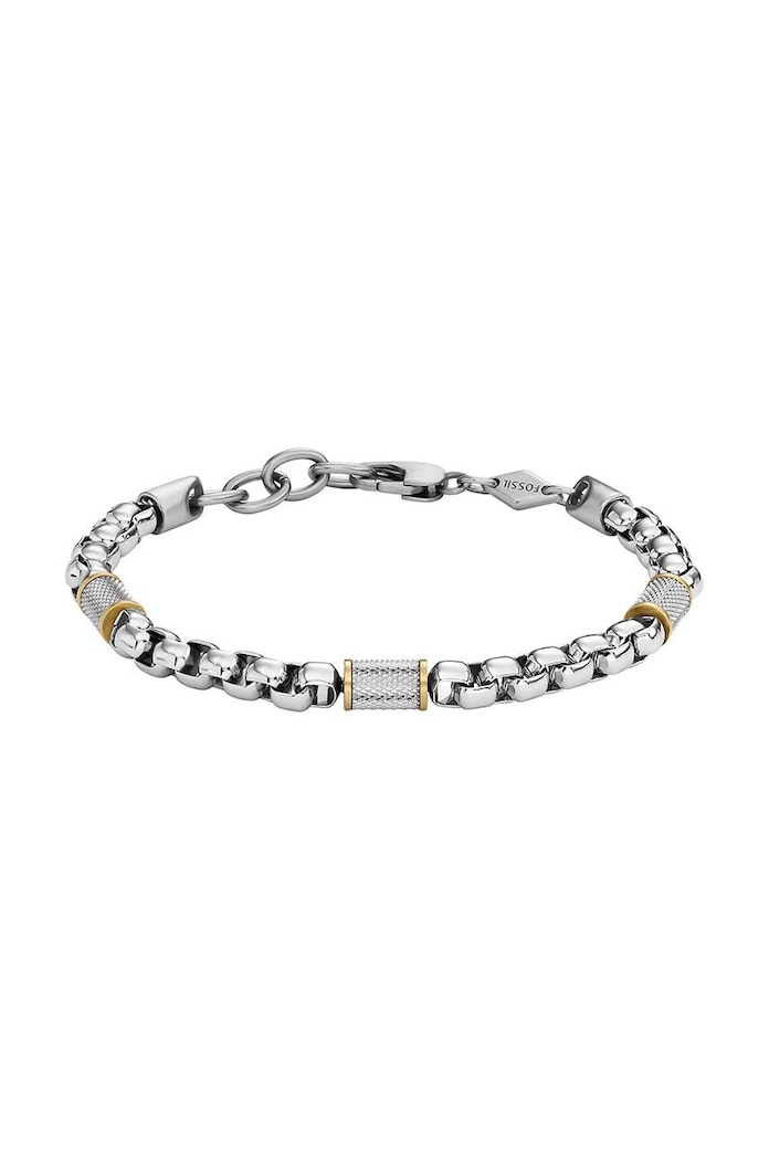 Fossil bratara argintiu JF04138998