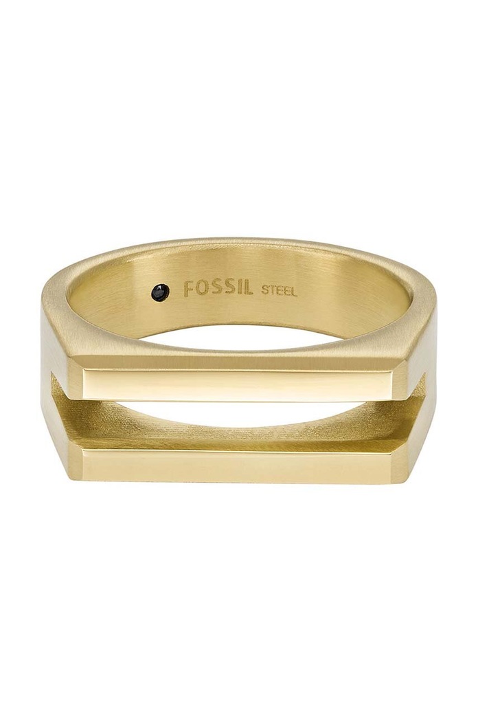 Prstan Fossil JF04608710 zlata AA00