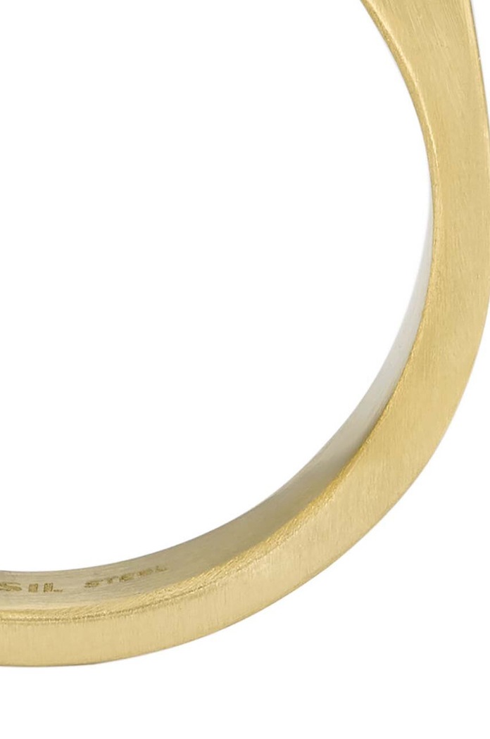 Prstan Fossil zlata JF04608710
