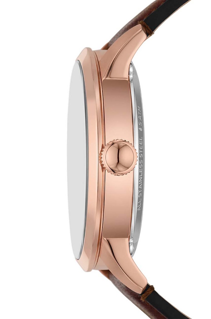 Fossil zegarek ME3259 brązowy AA00