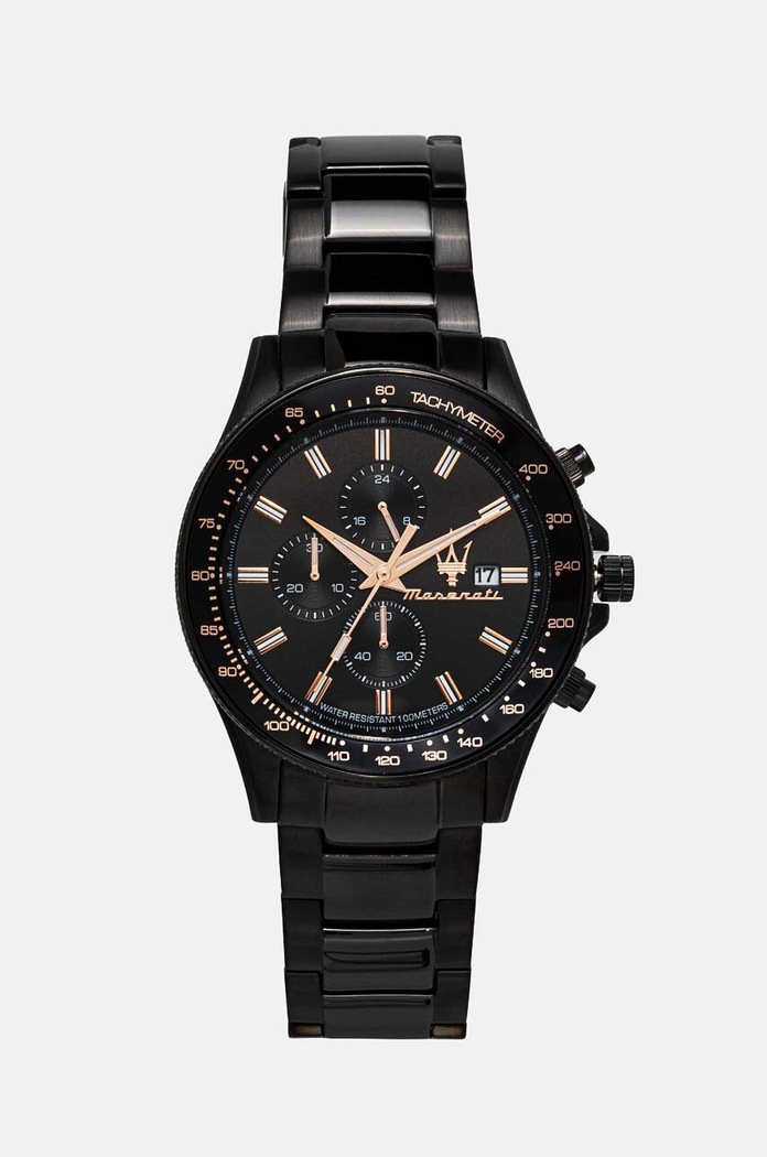 Maserati zegarek czarny R8873640011