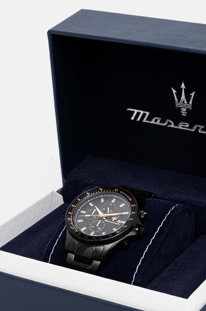 Maserati zegarek czarny R8873640011