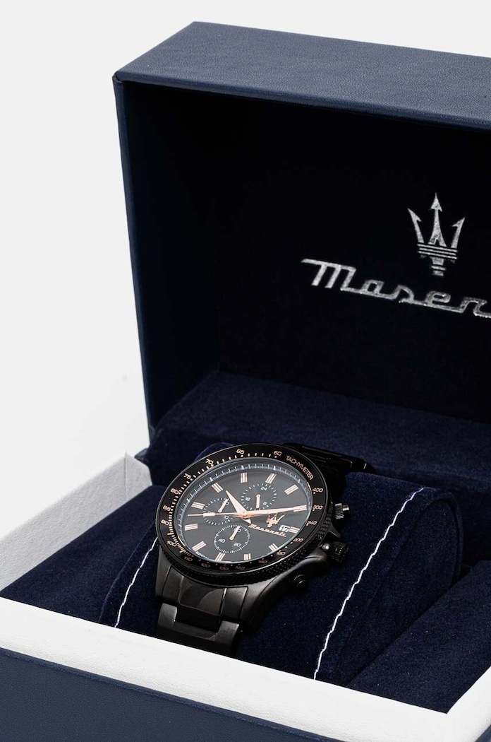 Maserati zegarek czarny R8873640011