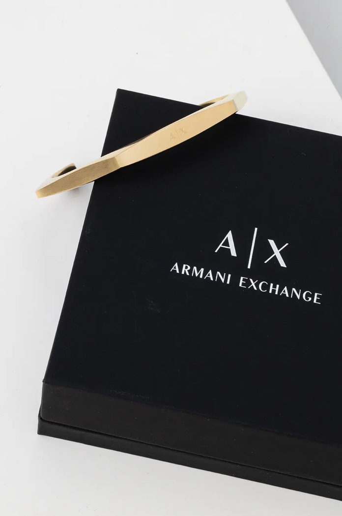 Dodatki Zapestnica Armani Exchange AXG0138710 zlata