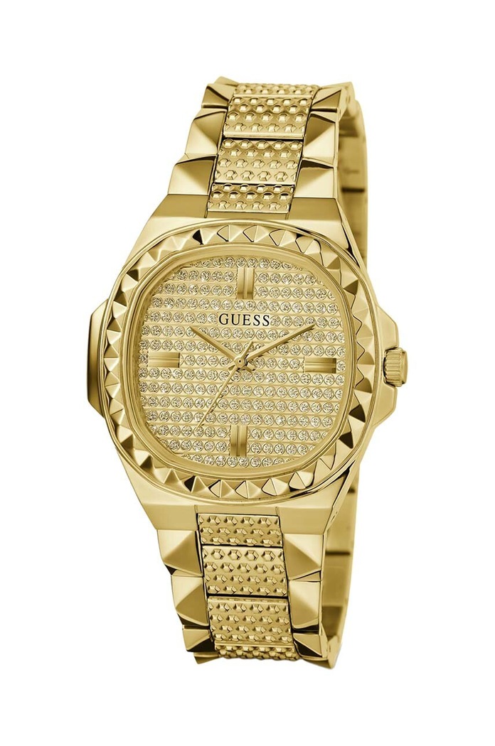 Часовник Guess злато GW0601L1