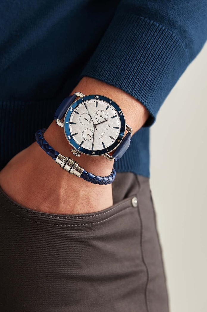 Ted Baker ceas si bratara albastru BKG028900