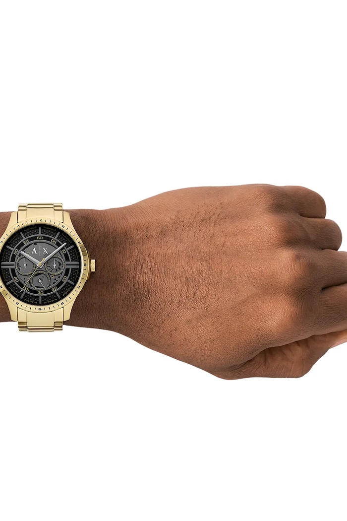 Armani Exchange zegarek Exchange Hampton AX2461 czarny