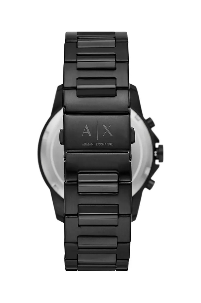 Hodinky a náramok Armani Exchange čierna AX7163SET