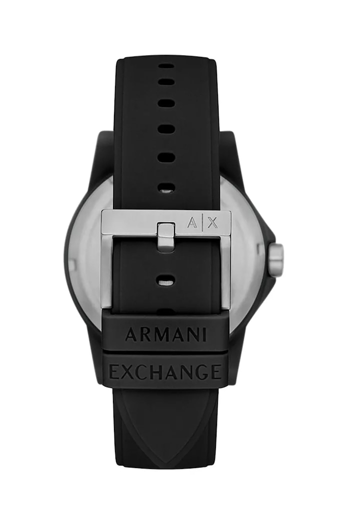 Часовник и гривна Armani Exchange черен AX7159SET
