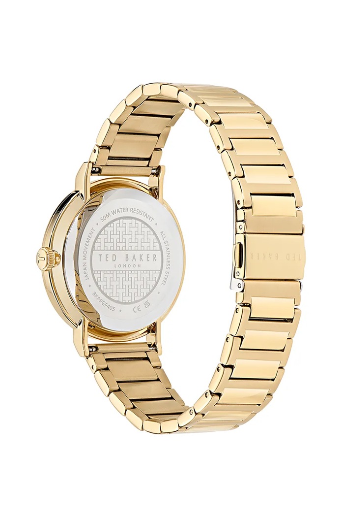 Doplnky Hodinky Ted Baker BKPPGF405 zlatá
