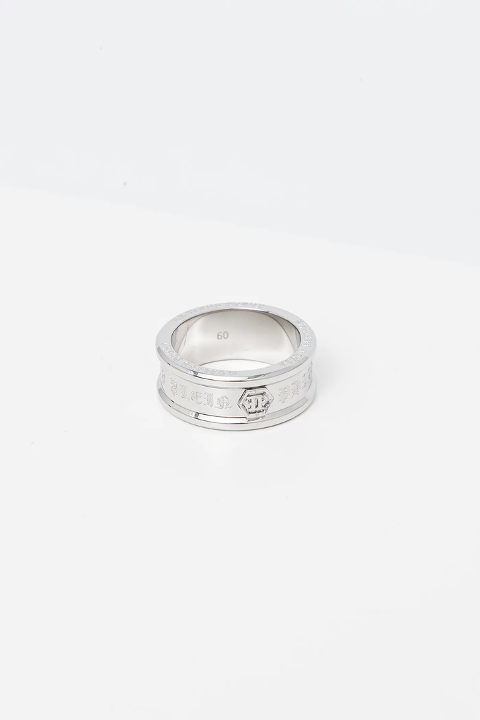 Philipp Plein anello argento PJTEA01