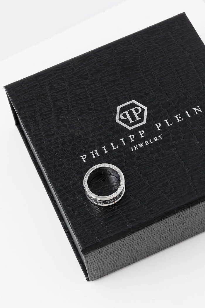 Accessori Philipp Plein anello PJTEA01 argento