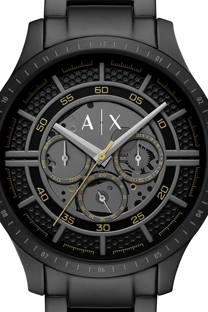 Hodinky Armani Exchange čierna AX2460