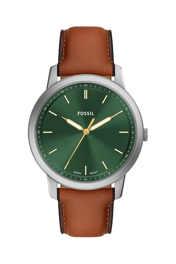 Fossil zegarek Minimalist brązowy FS6094