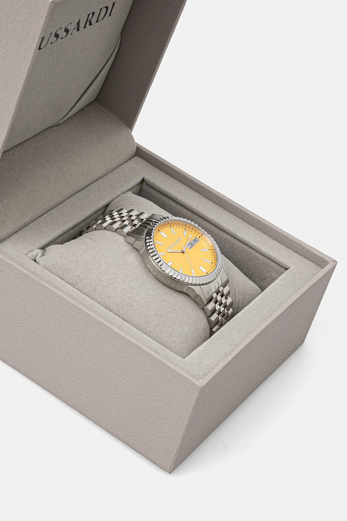 Doplnky Hodinky Trussardi T-BENT R2453141013 strieborná