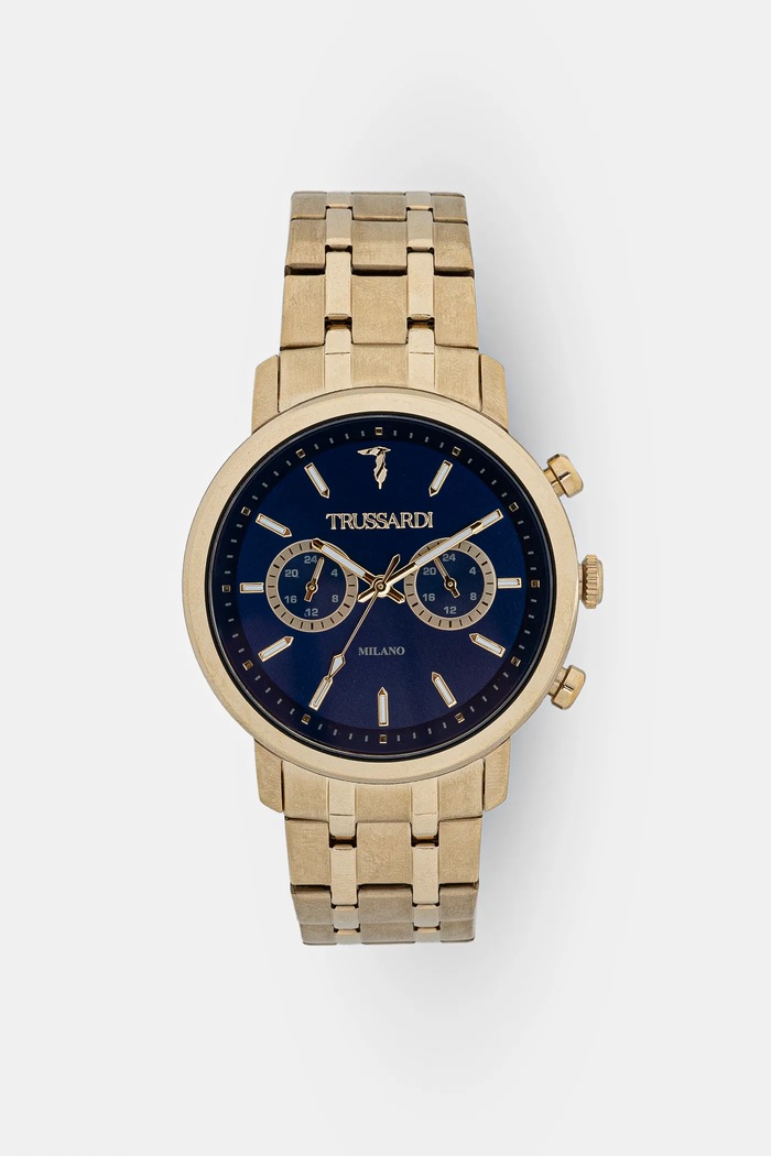 Hodinky Trussardi T-COUPLE zlatá R2453147002