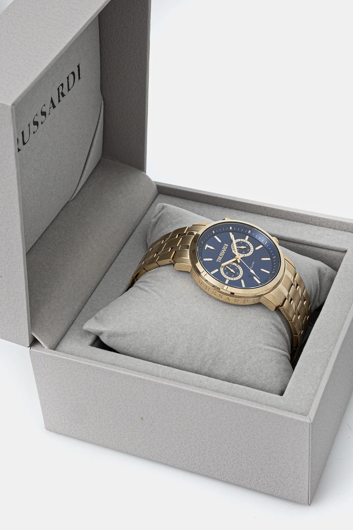 Doplnky Hodinky Trussardi T-COUPLE R2453147002 zlatá