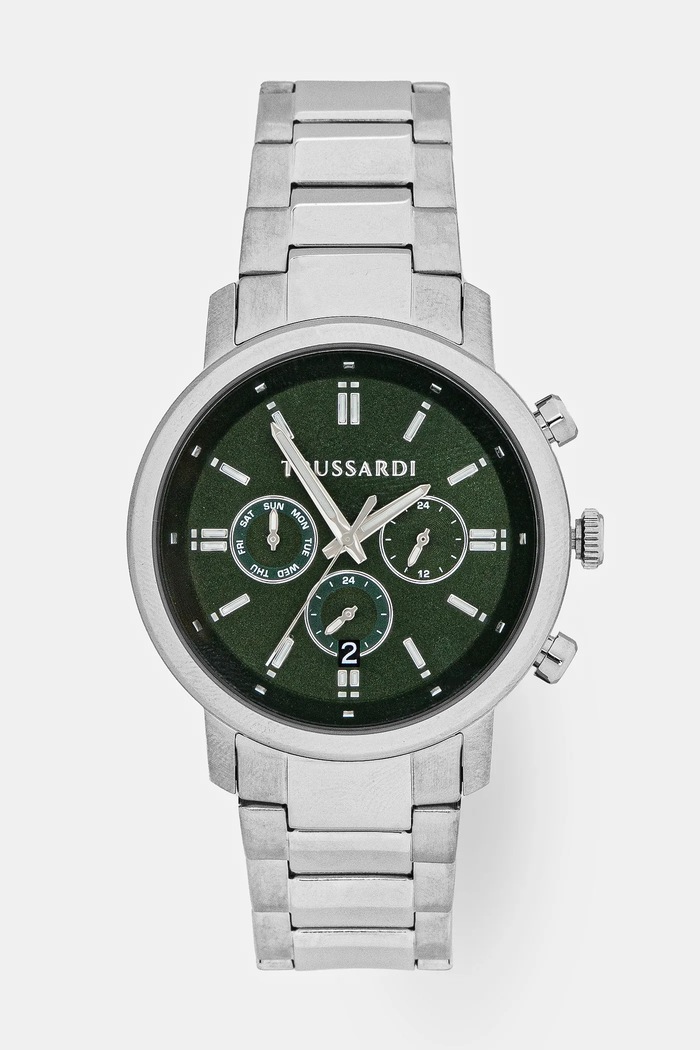 Hodinky Trussardi T-COUPLE strieborná R2453147016