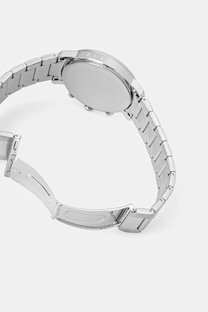 Hodinky Trussardi T-COUPLE R2453147016 strieborná AA00