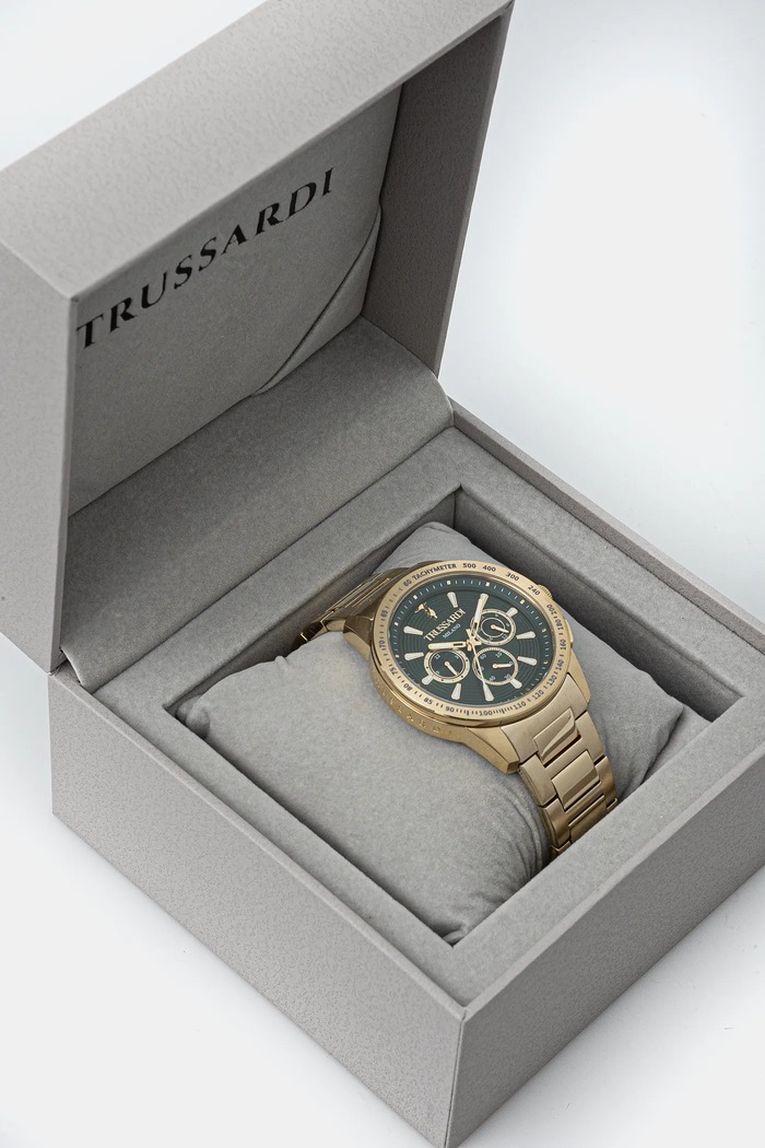 Doplnky Hodinky Trussardi T-HAWK R2453153001 zlatá