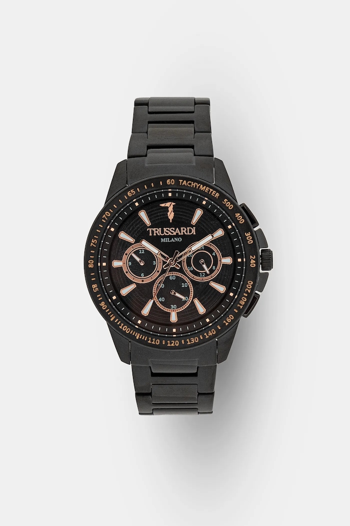 Hodinky Trussardi T-HAWK čierna R2453153002
