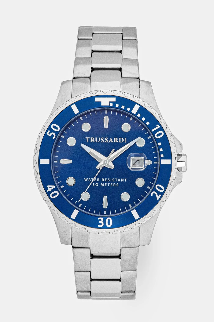 Hodinky Trussardi CITY LIFE strieborná R2453169006